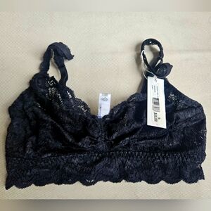NWT Cosabella Size S Black Lace Soft Bra